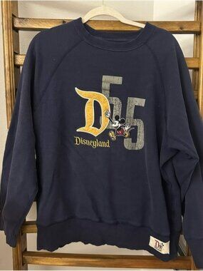 Disney Navy Beanie with Vintage Mickey Patch